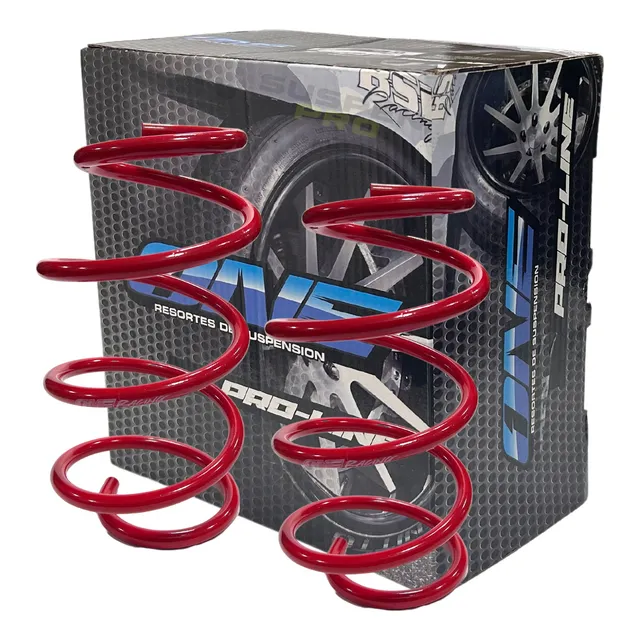 Kit X2 Espirales Progresivos Resortes P/ Peugeot 308 408 