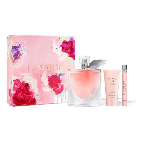 Lancome La Vie Est Belle Edp 100ml+ Body Lotion+travel Spray