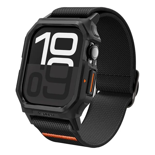 Funda Spigen Lite Fit Pro(case + Correa) App Watch S 10/42mm Ancho De La Correa 42 Mm Color Matte Black