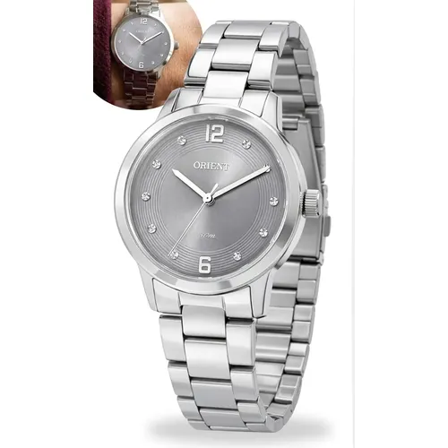 Relógio Feminino Orient Eternal Prata Analógico Numeral Rose