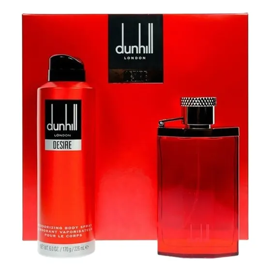 Set De Regalo De Perfume Alfred Dunhill Desire Red Para Homb