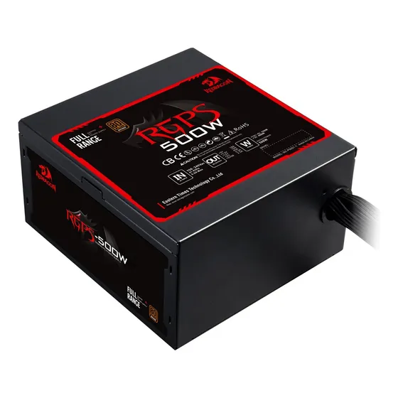 Fonte 500w 80 Plus Bronze Redragon Gamer Gc-ps0001 S/cabo