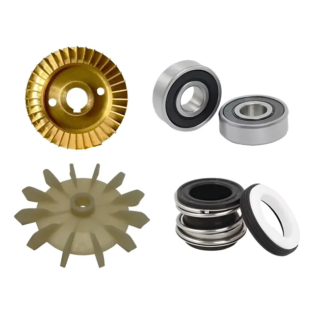 Kit Reparación Bomba Agua 1/2 Hp Impulsor Sello Rolineras