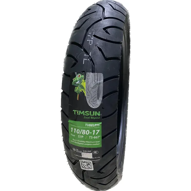 Llanta Timsun 110-80-17 Tl Sellomatic  Sport Touring Ts667