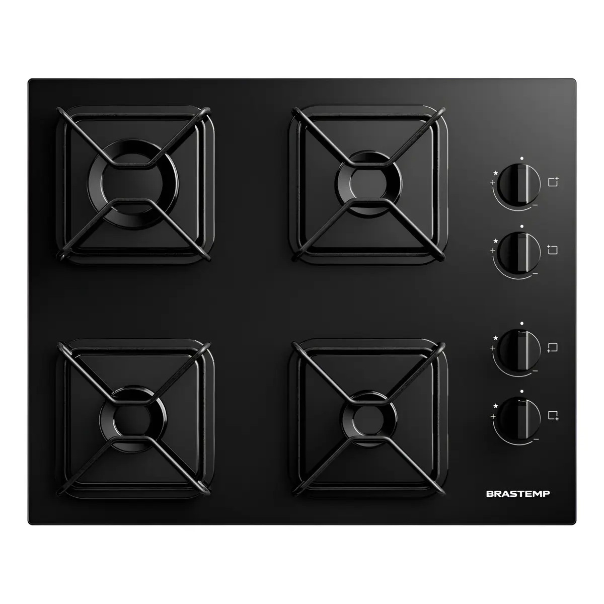 Cooktop Brastemp a Gas 4 Bocas BDD61BE