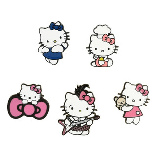 5pcs Hello Kitty Broche De Metal Ropa Y Bolsa Accesorios 5pcs Hello Kitty Broche De Metal Ropa Y Bolsa Accesorios