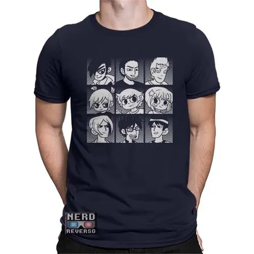 Camisetas Scott Pilgrim Vs. The World Hq Ramona Filme Evil L