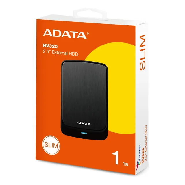 Disco Externo Adata Hv320 1tb Negro