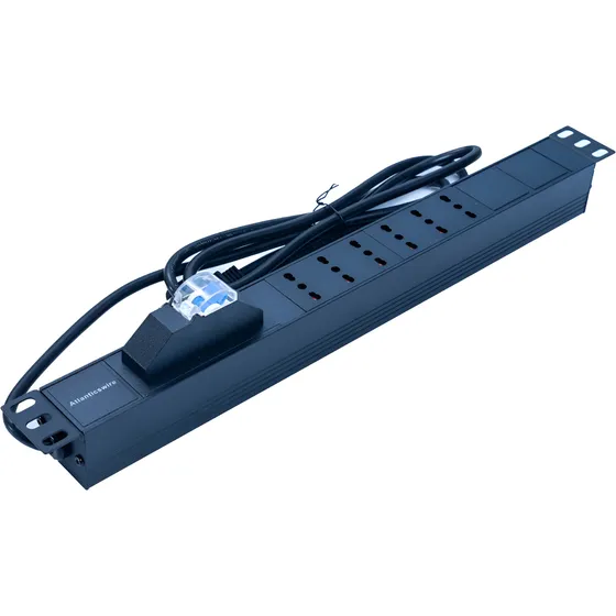 Pdu 6 Enchufes Horizontal 19 Pulgadas C/proteccion Rack