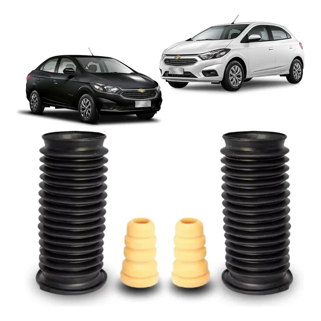 Kit Batente Coifa Amortecedor Dianteiro Onix Cobalt Spin