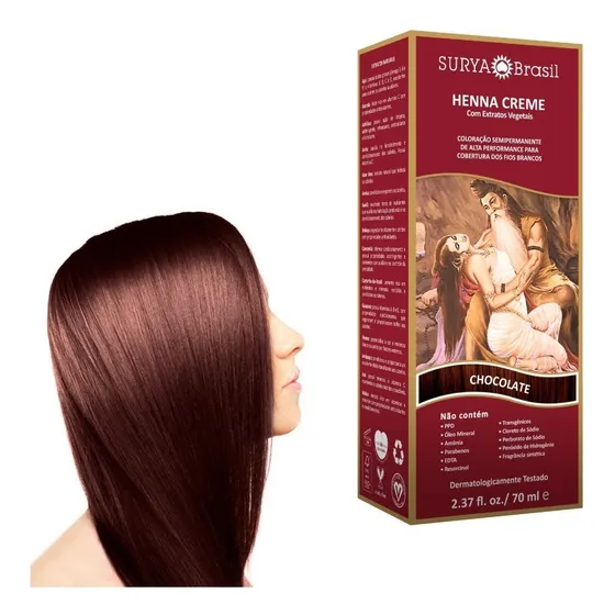 Henna Crema Surya Brasil Chocolate