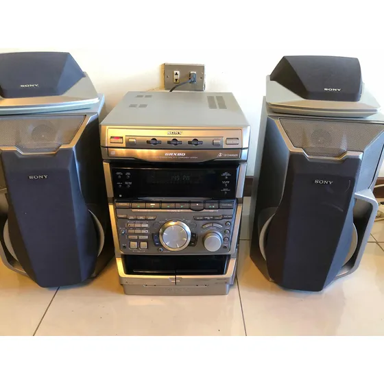 Equipo De Sonido Sony Grx80