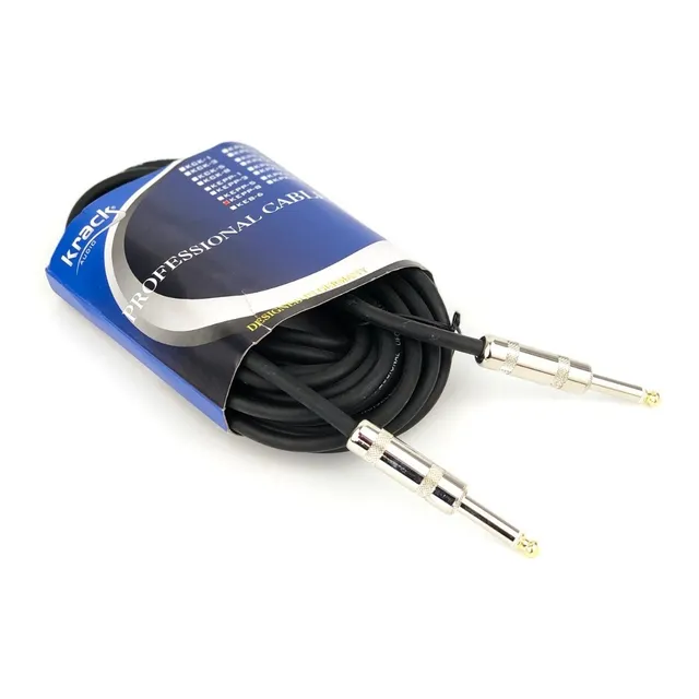Cable Para Instrumento Krack Profesional 6.3mm A 6.3mm 8 Mts