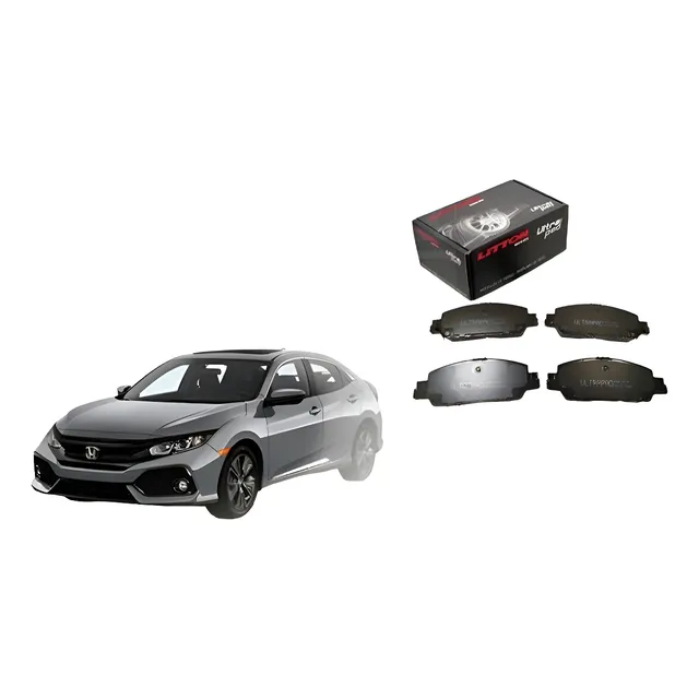 Pastillas Freno Para Honda Civic 1.5 2.0 2017 A 2019 Del.
