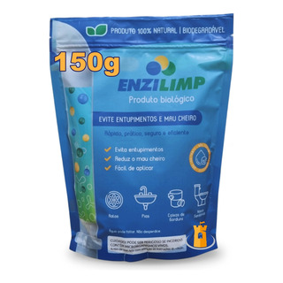 Enzimas Bactérias Limpa Caixa Gordura Fossa Ralo Cano 150g Enzimas Bactérias Limpa Caixa Gordura Fossa Ralo Cano 150g