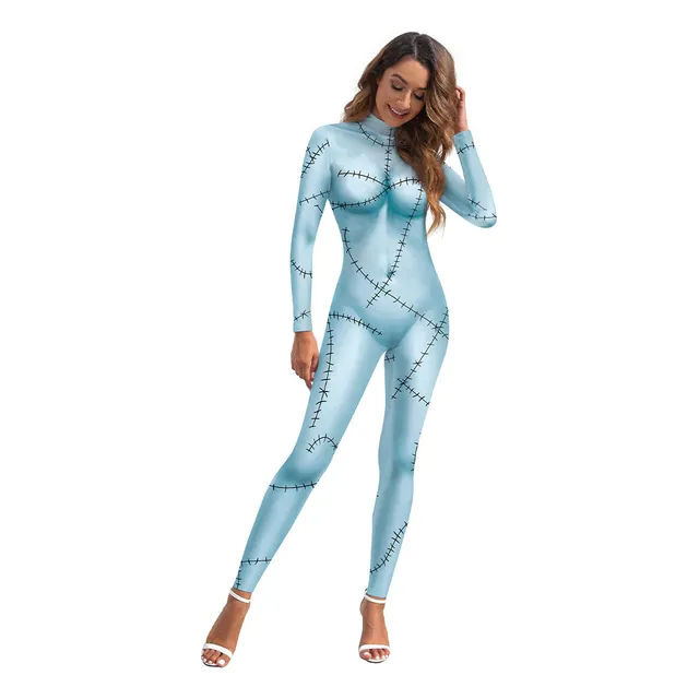 Traje De Cosplay Mujer Nightmare Navidad Sally