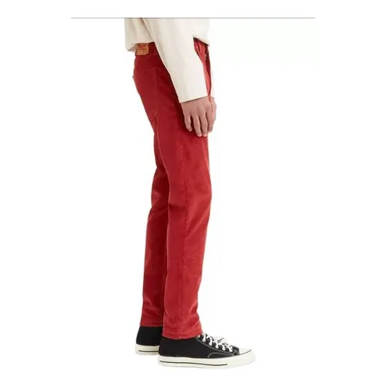 Pantalones De Pana Levis 512 Para Hombre Color Rojo Ladrillo