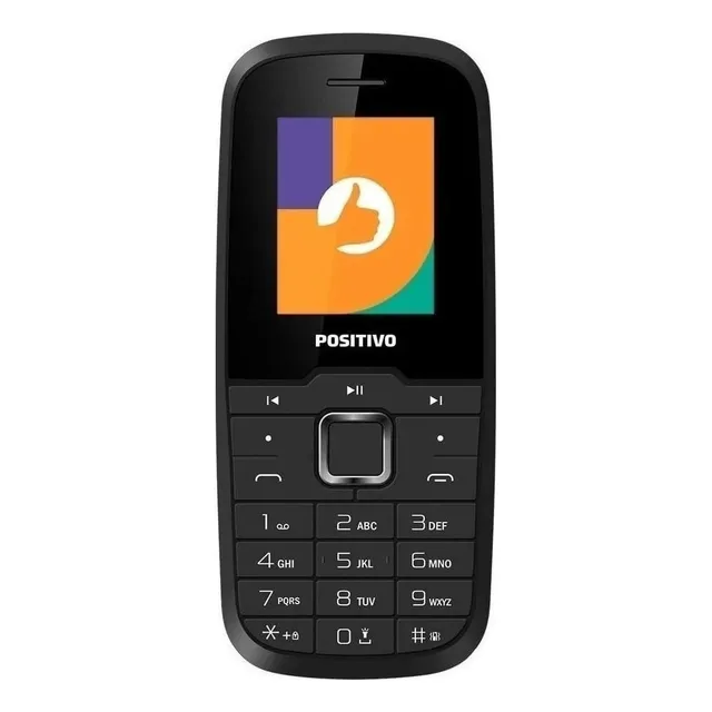 Positivo P26 Dual SIM 2G 32MB Preto 32MB RAM