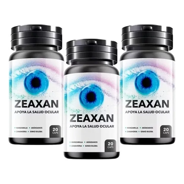 Zeaxan 20 Capsulas Pack X 03 Suplemeto Para Tu Salud Ocular