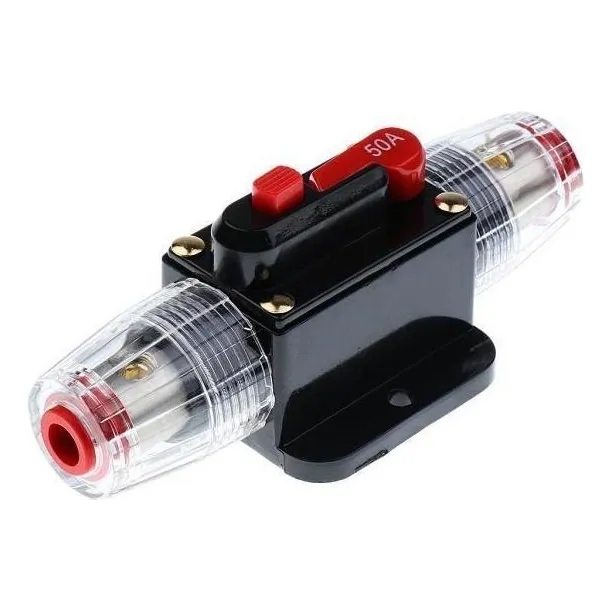 Interruptor Fusible En Línea Para Automóvil, 3 X Dc, 12 V-24