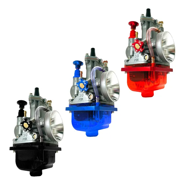 Carburador Pz30 Cortina Plana Power Jet Varios Colores