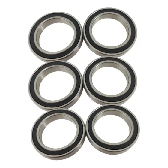 Kit 6 Rolamentos 6803 Compatível Com  Cubo E Roda Shimano