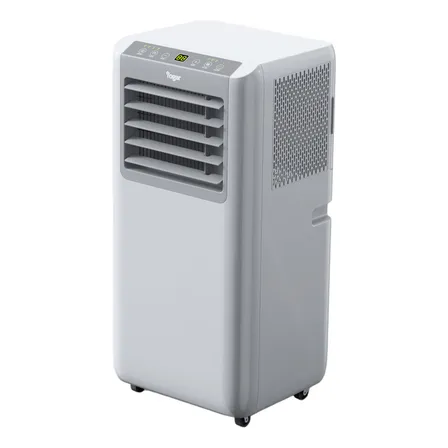 Aire Acondicionado Portátil 4en1 9000 Btu Frío Y Calor Yogar Color Blanco