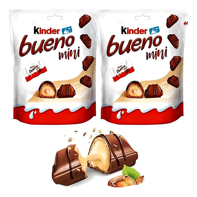 Kinder Bueno Mini 20 Pzas 2 Paquetes