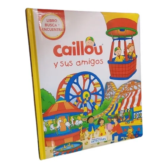 Libro Interactivo Actividades Caillou Y Sus Amigos Para Niño