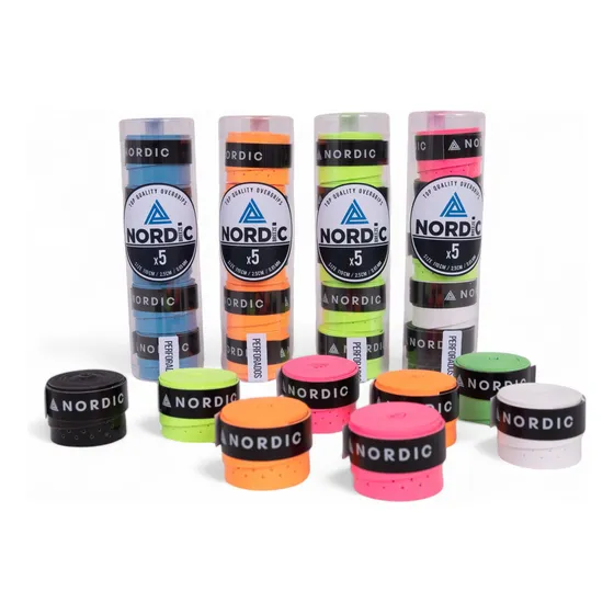 Cubre Grips Perforados X 5 Nordic Importados Padel Tenis