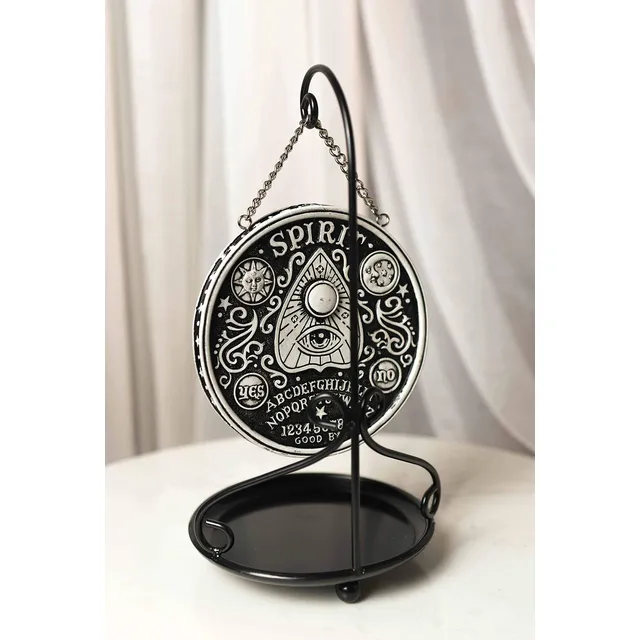Ouija Spirit Trance Board Placa Ojo Malvado Medallon Redondo