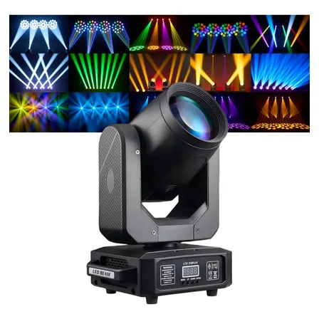 300w Moving Head Led Beam Rgbw Prisma E Gobo Giratorio Dmx 127/220v