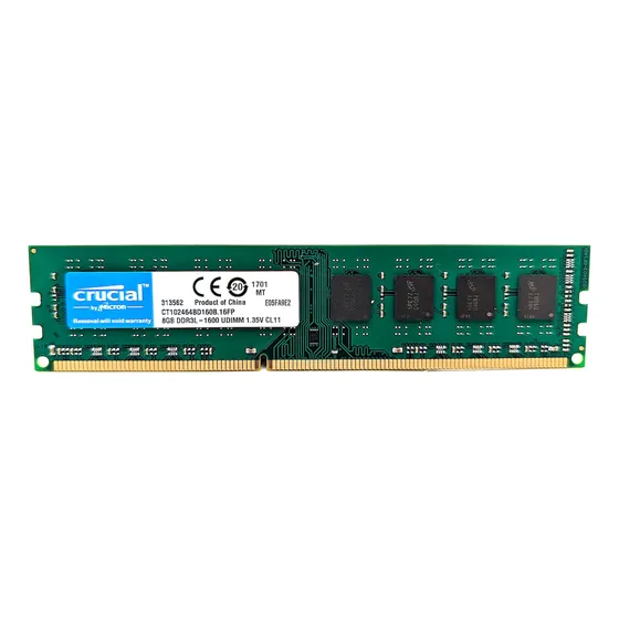 Memoria Ram Para Pc Ddr3 8gb 1600mhz Pc3l-12800 1.35v