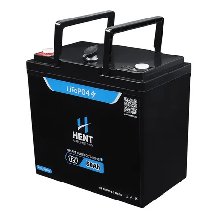 Bateria Lifepo4 12v 50ah Solar Off-grid Bms Ciclo Profundo