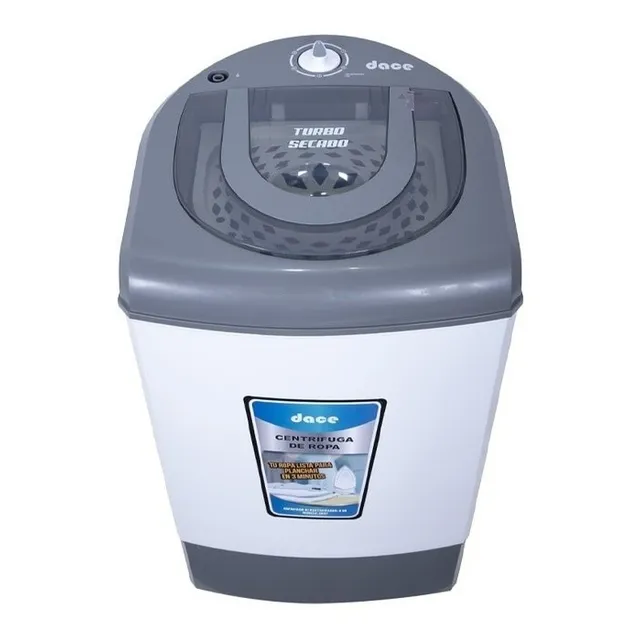 Centrifugadora De Ropa 8 Kg Dace Sd37 Tina Acero Inoxidable