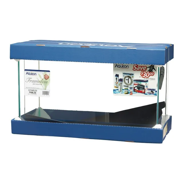Acuario Agua Dulce Framless Aqueon 30 Gal 76x30x48 Cms