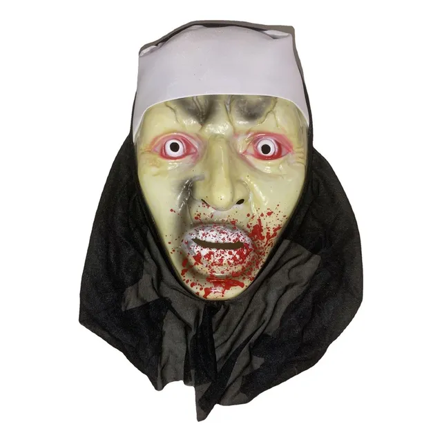 La Monja Máscara The Nun Conjuro Espanto Halloween Disfraz