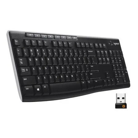 Teclado Inalámbrico Logitech K270 Negro Español Iberico