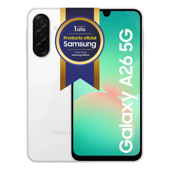 Celular Samsung Galaxy A26 Blanco 128GB