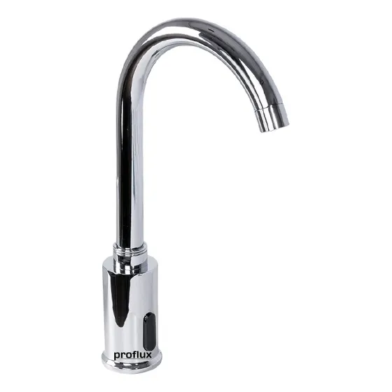 Torneira Sensor Proximidade Lavatório De Mesa Bica Alta