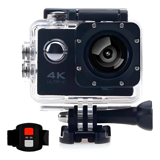 Cámara Deportiva 4k Sumergible Wifi Tipo Go Control El Rey