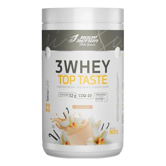 Whey 3w Top Taste 900g (concentrado-iso-hidro) - Bodyaction