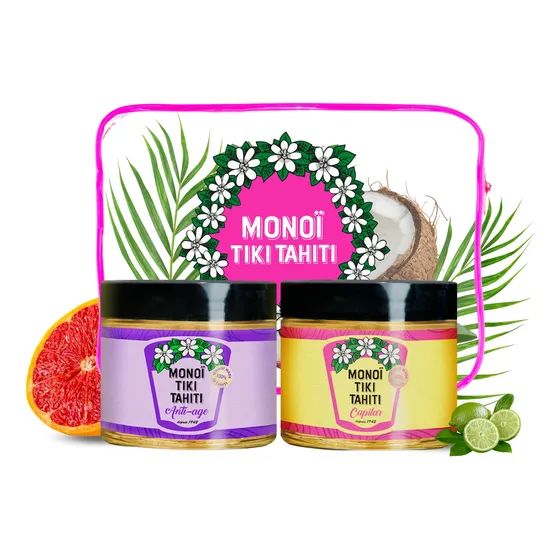 Kit Regeneración Rostro Y Pelo Monoï