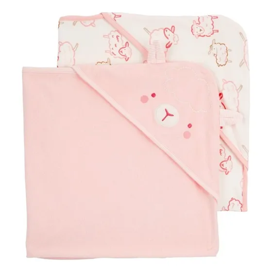Toalla Capucha Gatito Rosada Carters Mvd Kids Color Rosa