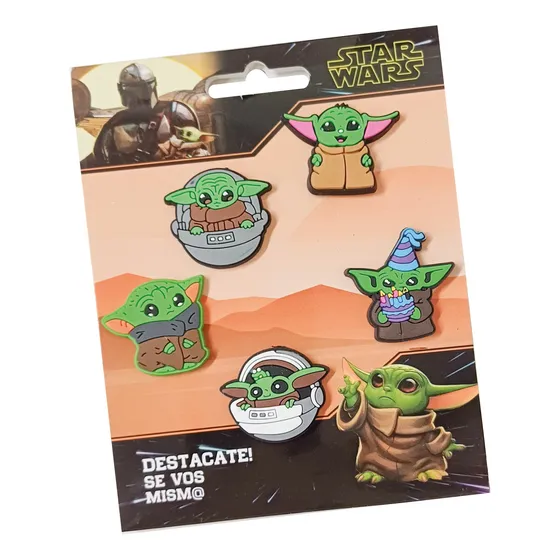 Set X5 Pins Para Crocs Cocros Prendedores Personajes