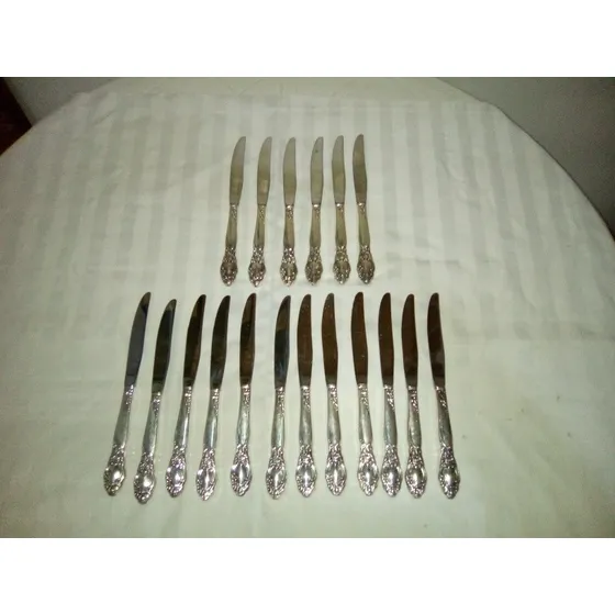 Cubiertos Antiguos Baño Plata Ventagaraje Remate Lote D18