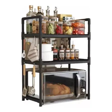 Estante Rack Para Microondas Organizador 3 Pisos