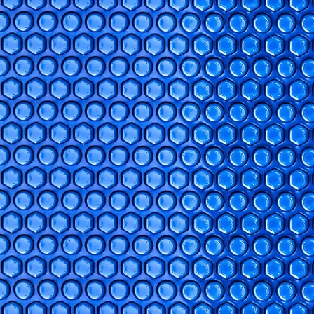 Capa Térmica Lona Piscina 3x6 300 Micras 6x3 Atco Cor Azul