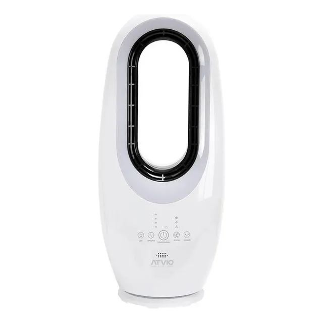 Ventilador Sin Aspas Atvio Tx-lf01 Blanco 45w Control Remoto