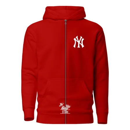 Poleron Con Cierre Yankee, Fanaticos, Mlb, The King Store 10